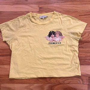 Fiorucci crop tee